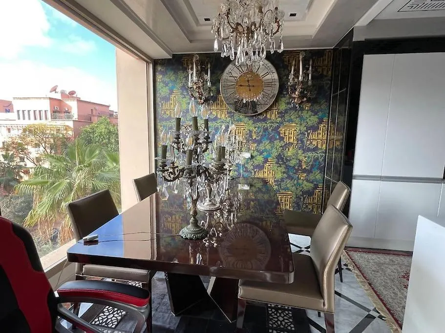 Appart 2 Chambres Luxe Contemporain Hivernage Marrakesh 0*,