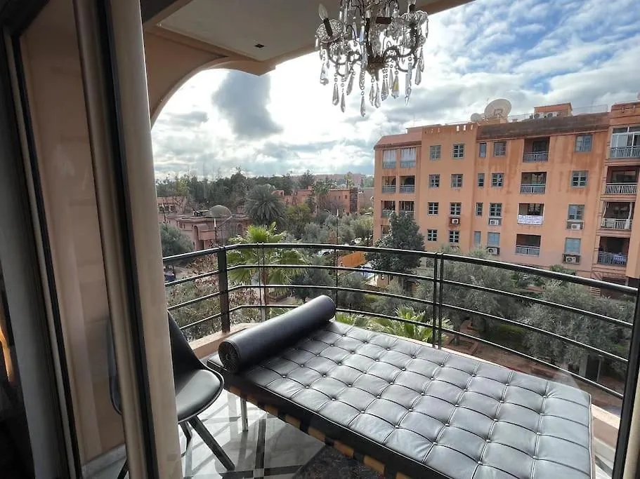 Appart 2 Chambres Luxe Contemporain Hivernage Marrakesh