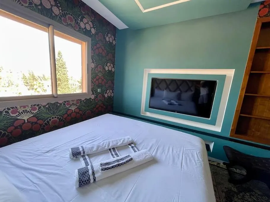 Appart 2 Chambres Luxe Contemporain Hivernage Marrakesh 0*,